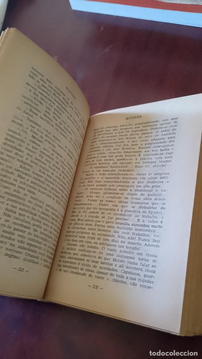Libros antiguos: Mois&eacute;s 1967 M&aacute;rio Domingues - Foto 6