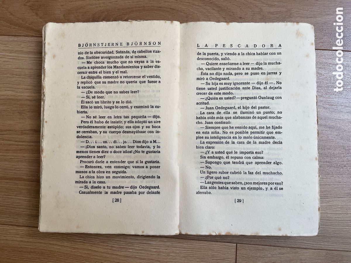 Libros antiguos: La pescadora/ Bj&ouml;rnson, B. - Foto 3