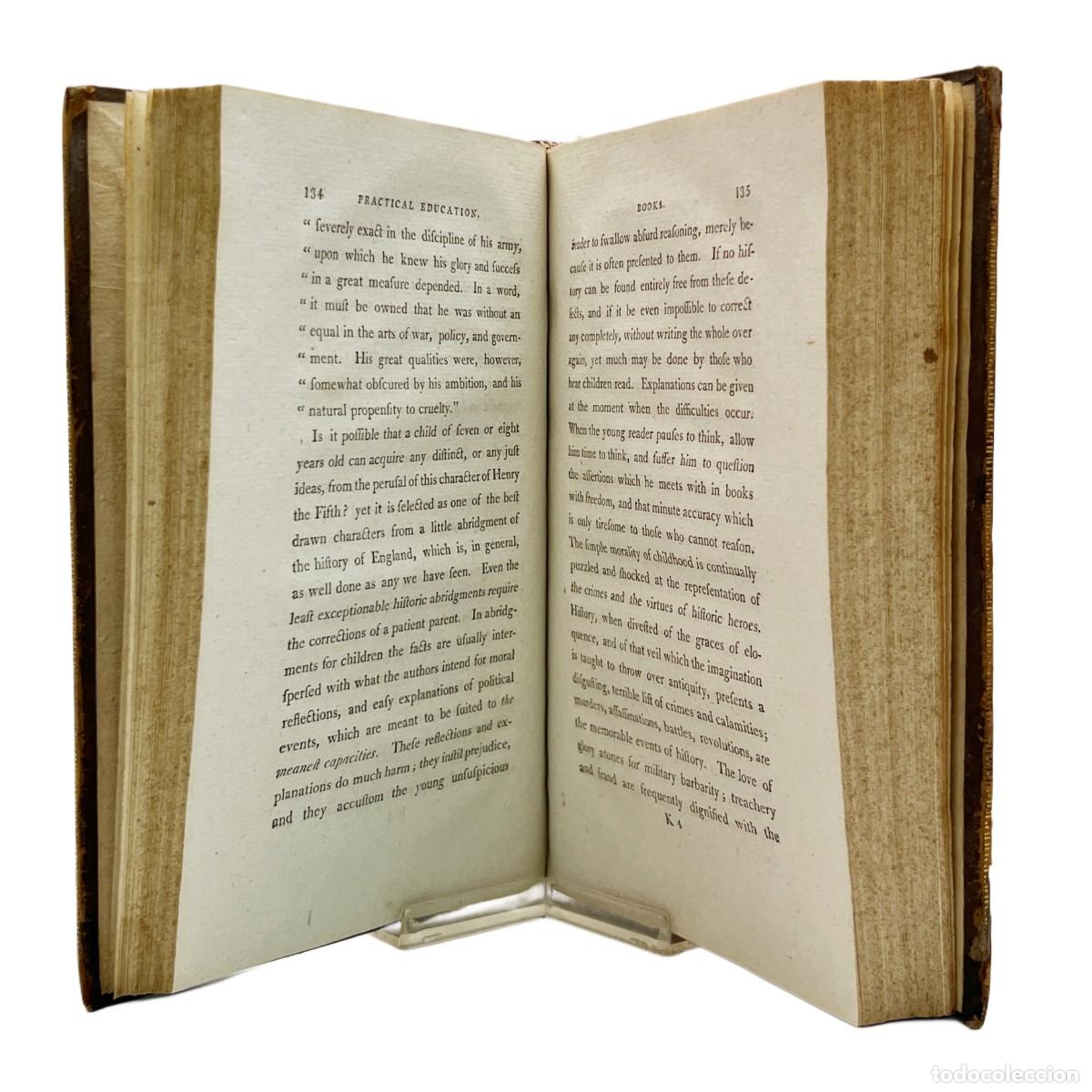 Libros antiguos: MARIA & R.L. EDGEWORTH - PRACTICAL EDUCATION - 1801 - Foto 3