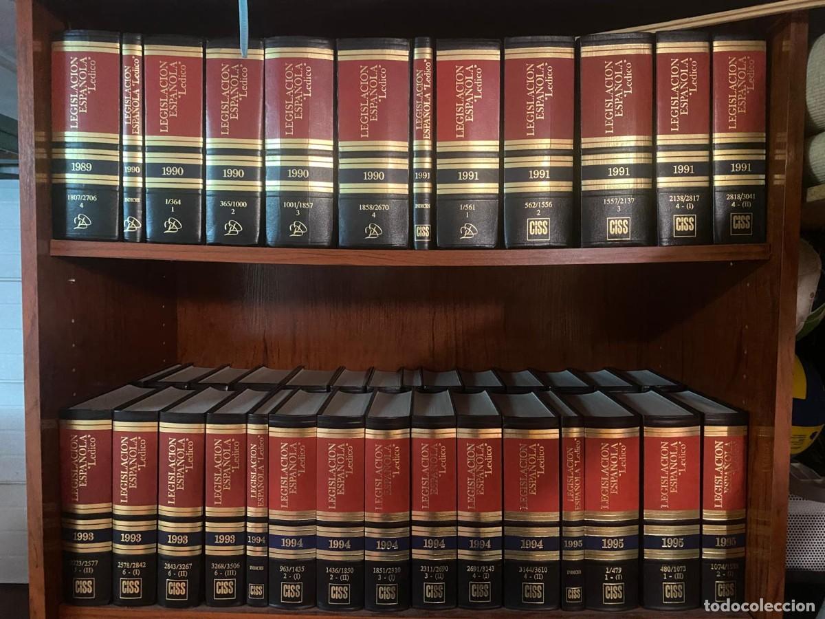 Libros antiguos: LEGISLACI&Oacute;N ESPA&Ntilde;OLA *Ledico* - Foto 1