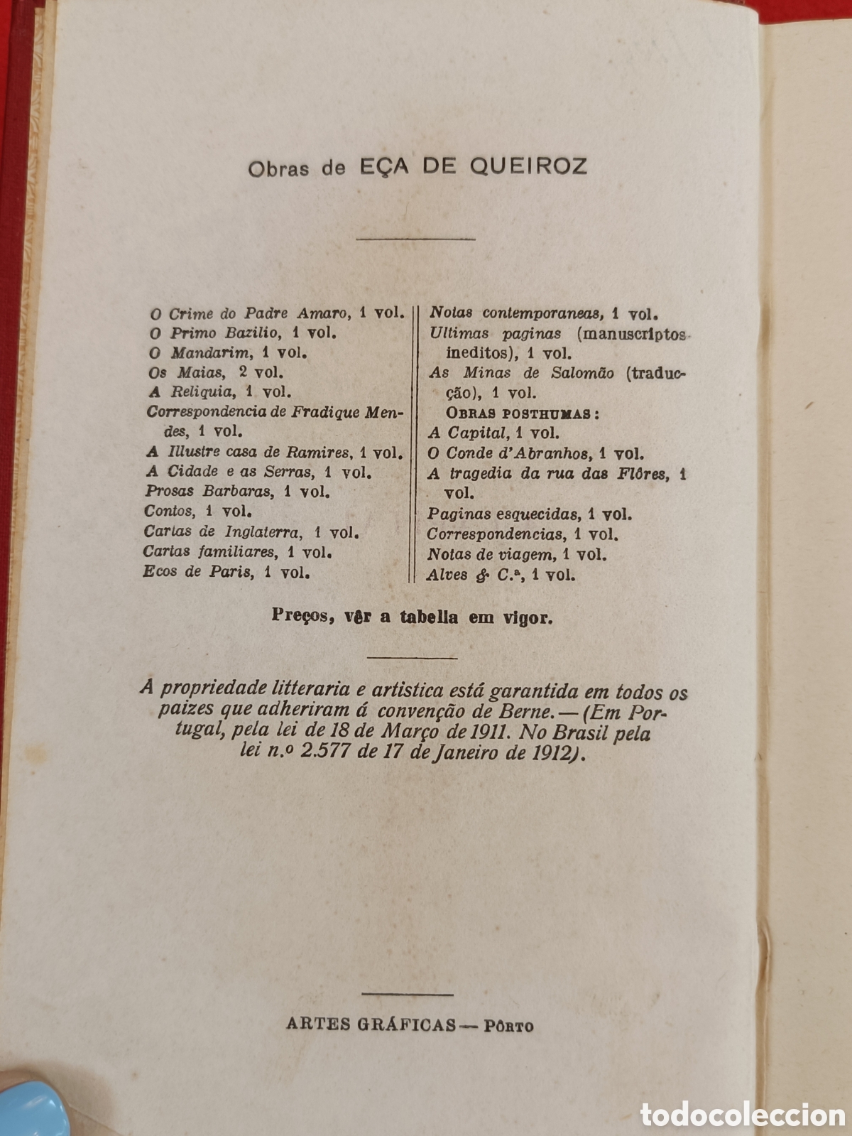 Libros antiguos: A CAPITAL. OBRAS DE ECA DE QUEIROZ. 1925. - Foto 9