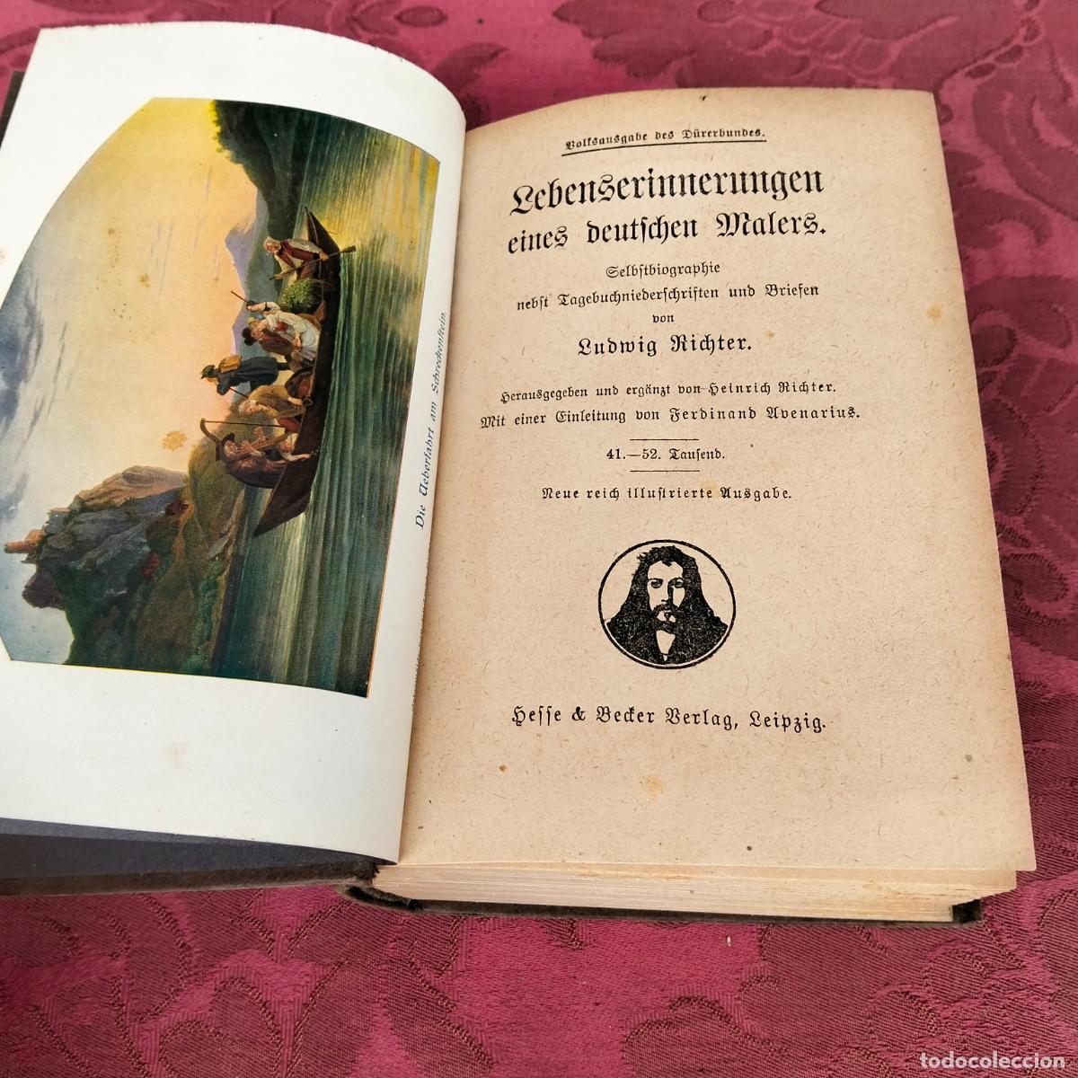 Libros antiguos: Ludwig Richter, Lebenserinnerungen eines deutschen Malers - Foto 4