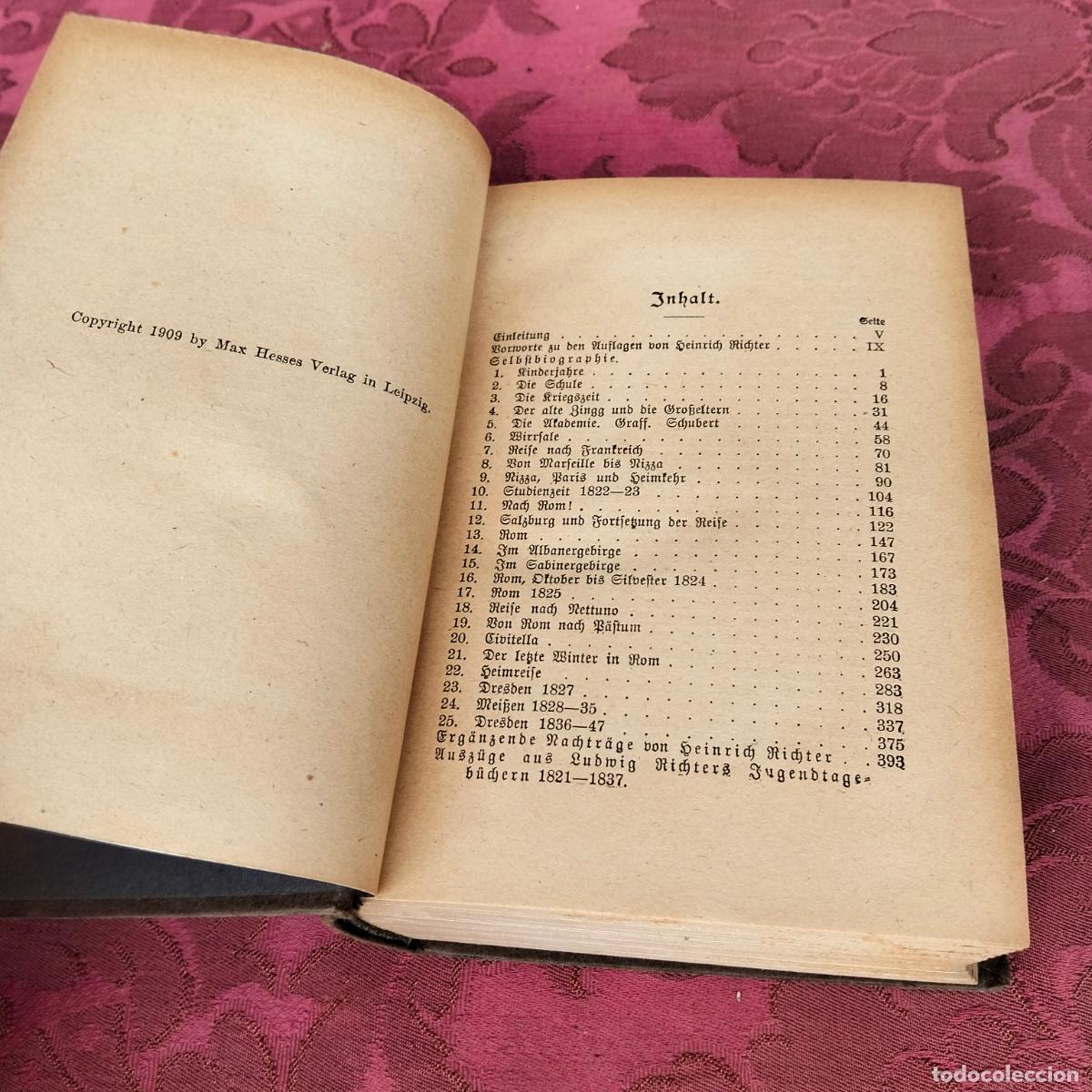 Libros antiguos: Ludwig Richter, Lebenserinnerungen eines deutschen Malers - Foto 5