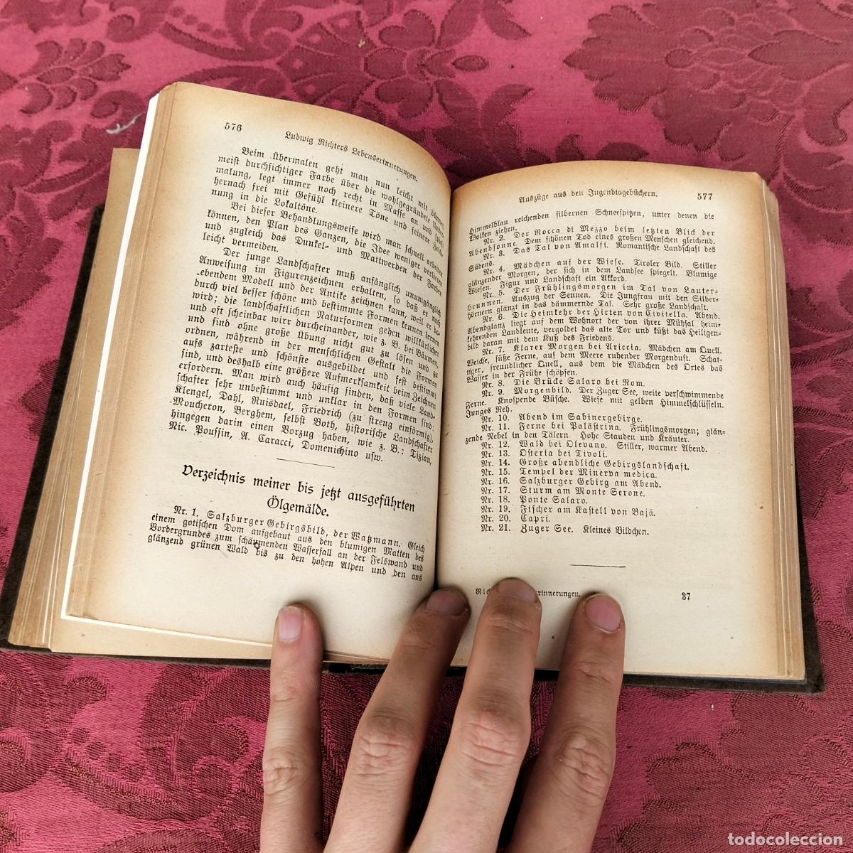Libros antiguos: Ludwig Richter, Lebenserinnerungen eines deutschen Malers - Foto 8