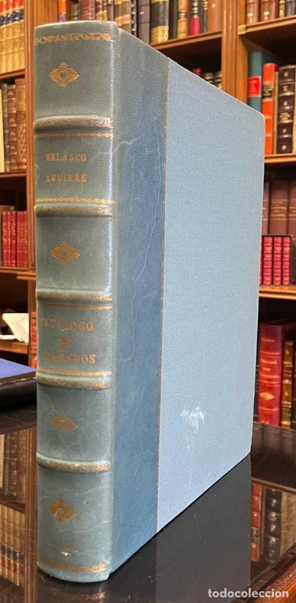 Libros antiguos: Miguel Velasco Aguirre . Cat&aacute;logo De Grabados De La Biblioteca De Palacio