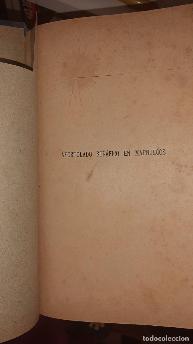 Libros antiguos: APOSTOLADO SERAFICO EN MARRUECOS. - Foto 4