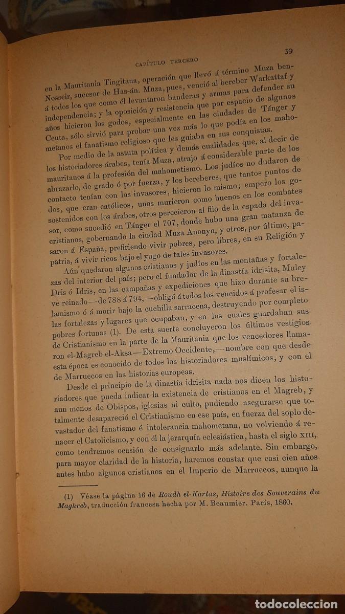 Libros antiguos: APOSTOLADO SERAFICO EN MARRUECOS. - Foto 6