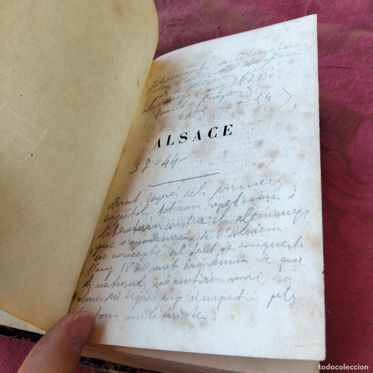 Libros antiguos: E About, Alsace 1871-1872 Paris Hachette 1873 - Foto 4
