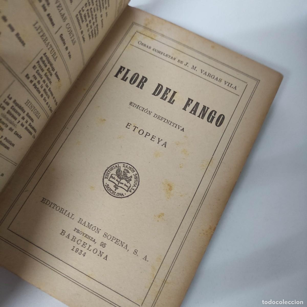 Libros antiguos: Lote 3 Obras completas de Vargas Vila - Foto 9
