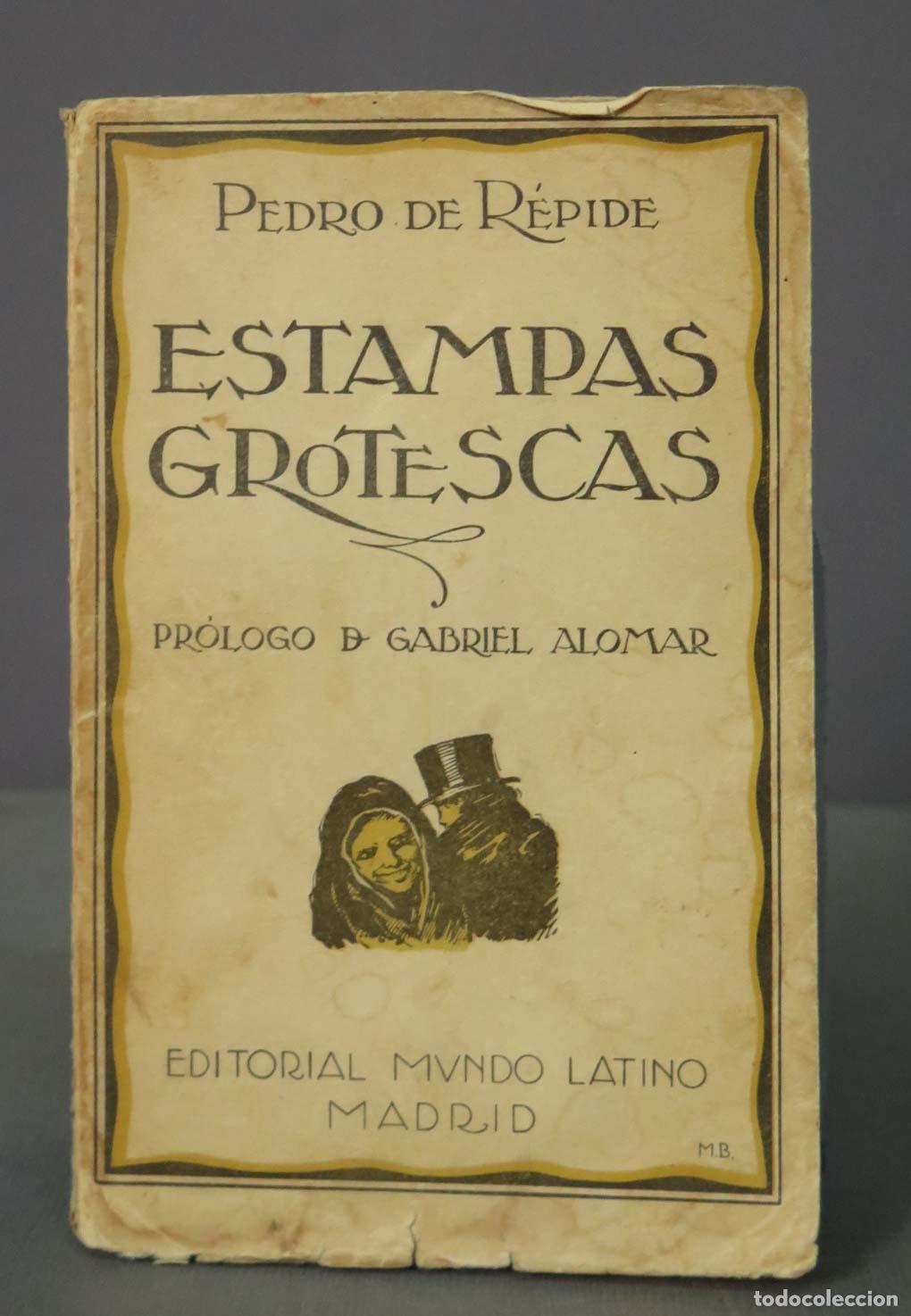 Libros antiguos: Estampas Grotescas. REPIDE - Foto 1