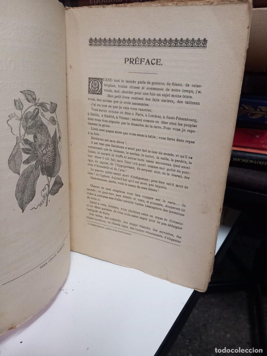 Libros antiguos: ARAGO (Jacques). Comment on d&icirc;ne en tous pays - Foto 2