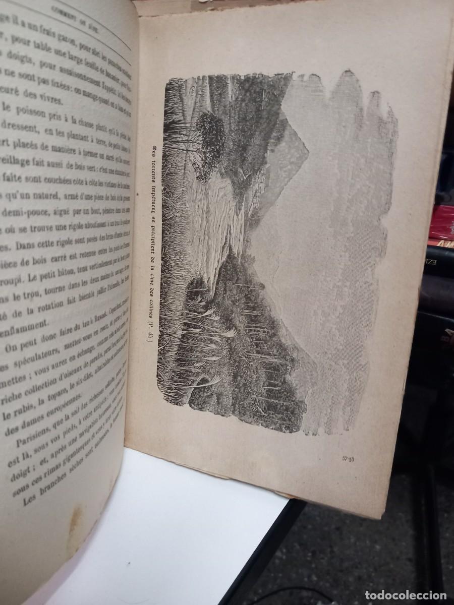 Libros antiguos: ARAGO (Jacques). Comment on d&icirc;ne en tous pays - Foto 3