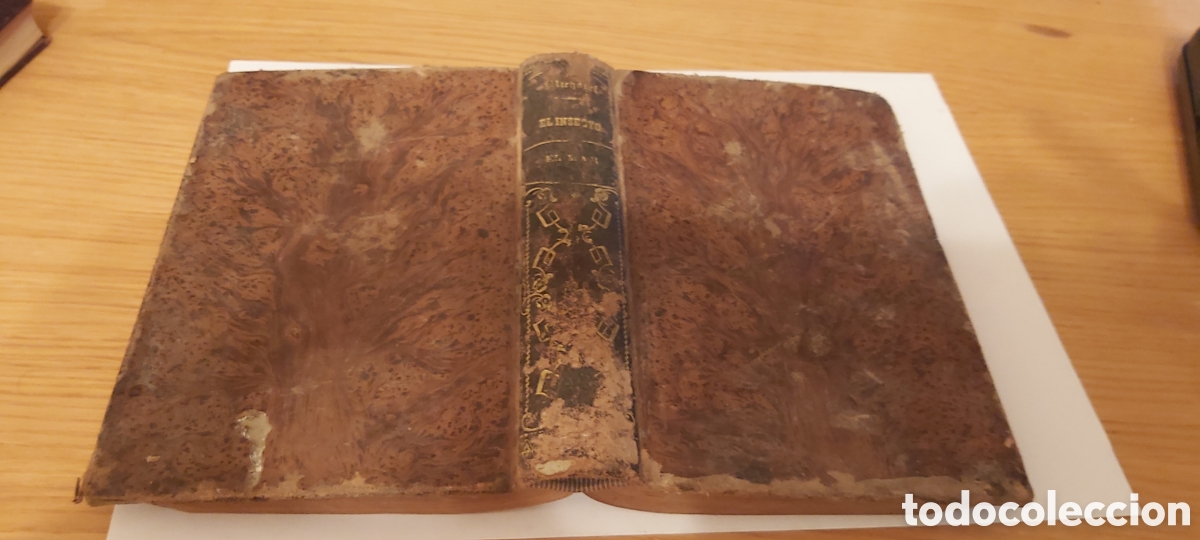 Libros antiguos: DOS LIBROS EL INSECTO Y EL MAR. J. MICHELET. 1875 - Foto 1