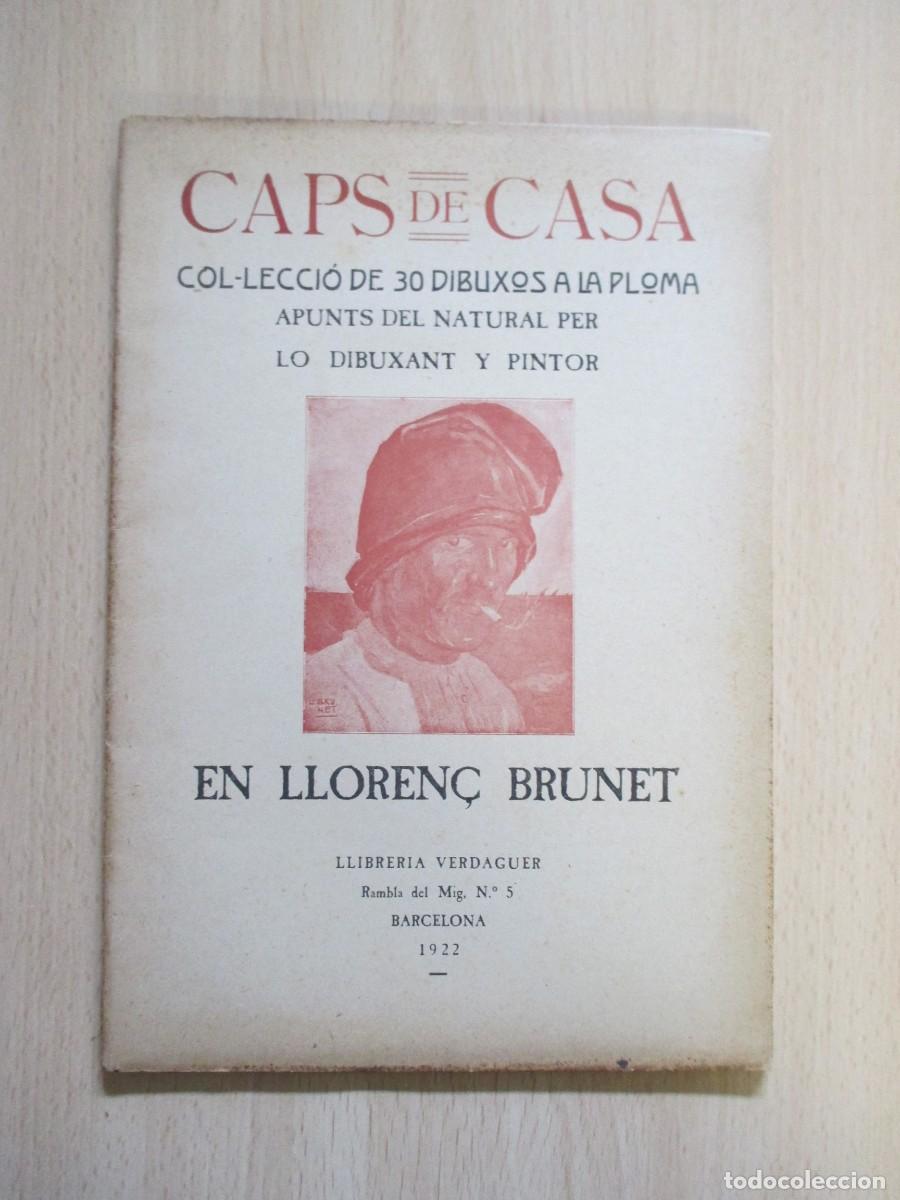 Libros antiguos: Caps de Casa. Col&bull;lecci&oacute; de 30 dibuixos a la ploma - Foto 1