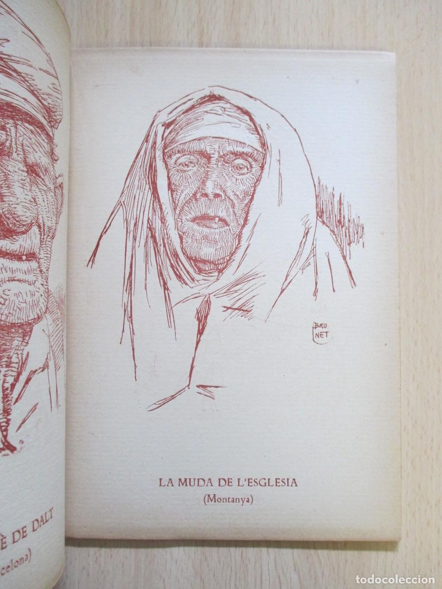 Libros antiguos: Caps de Casa. Col&bull;lecci&oacute; de 30 dibuixos a la ploma - Foto 4