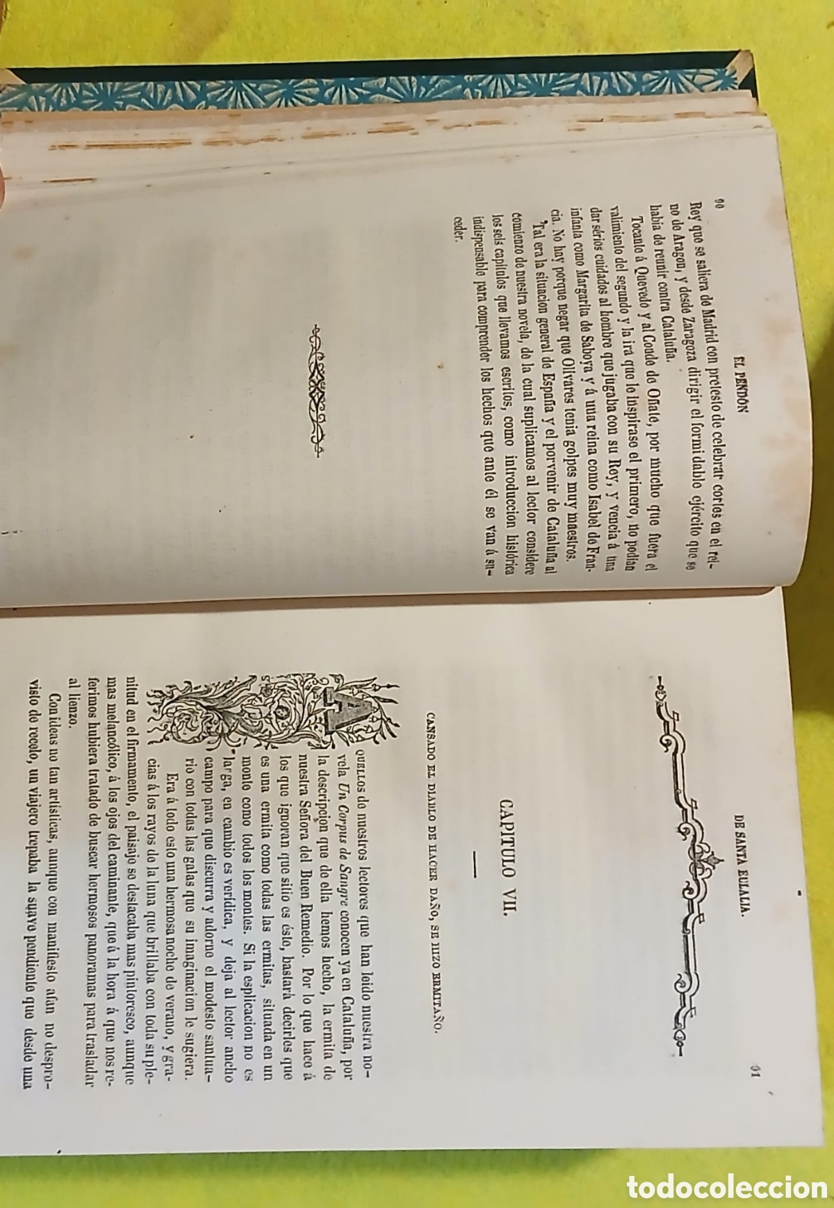 Libros antiguos: El pend&oacute;n de Santa Eulalia - Foto 3