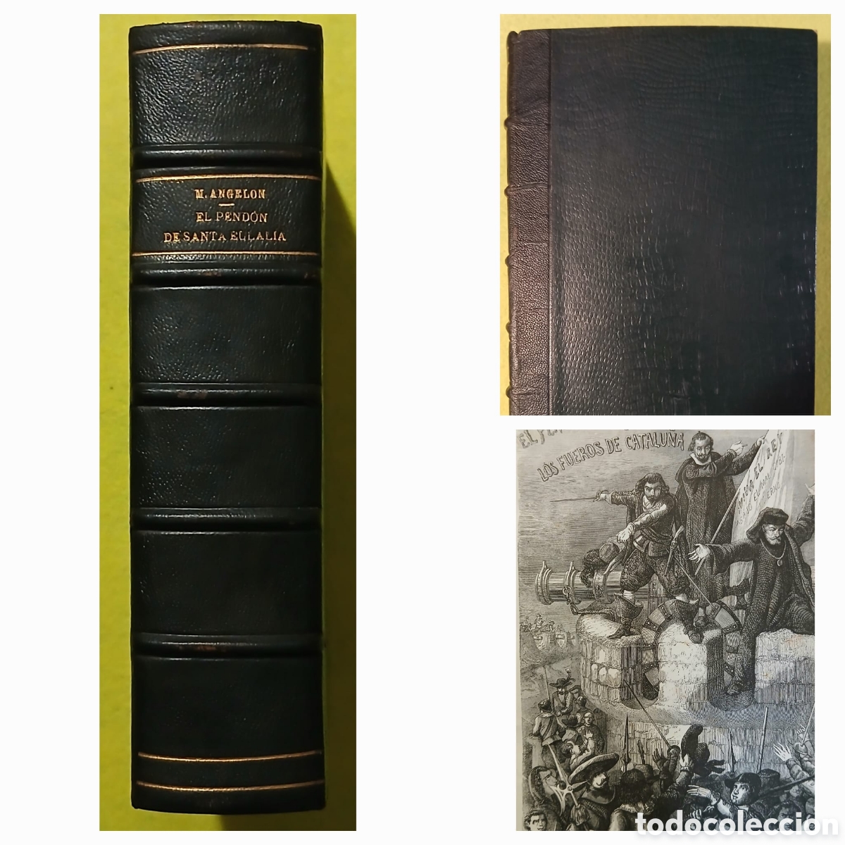 Libros antiguos: El pend&oacute;n de Santa Eulalia - Foto 1