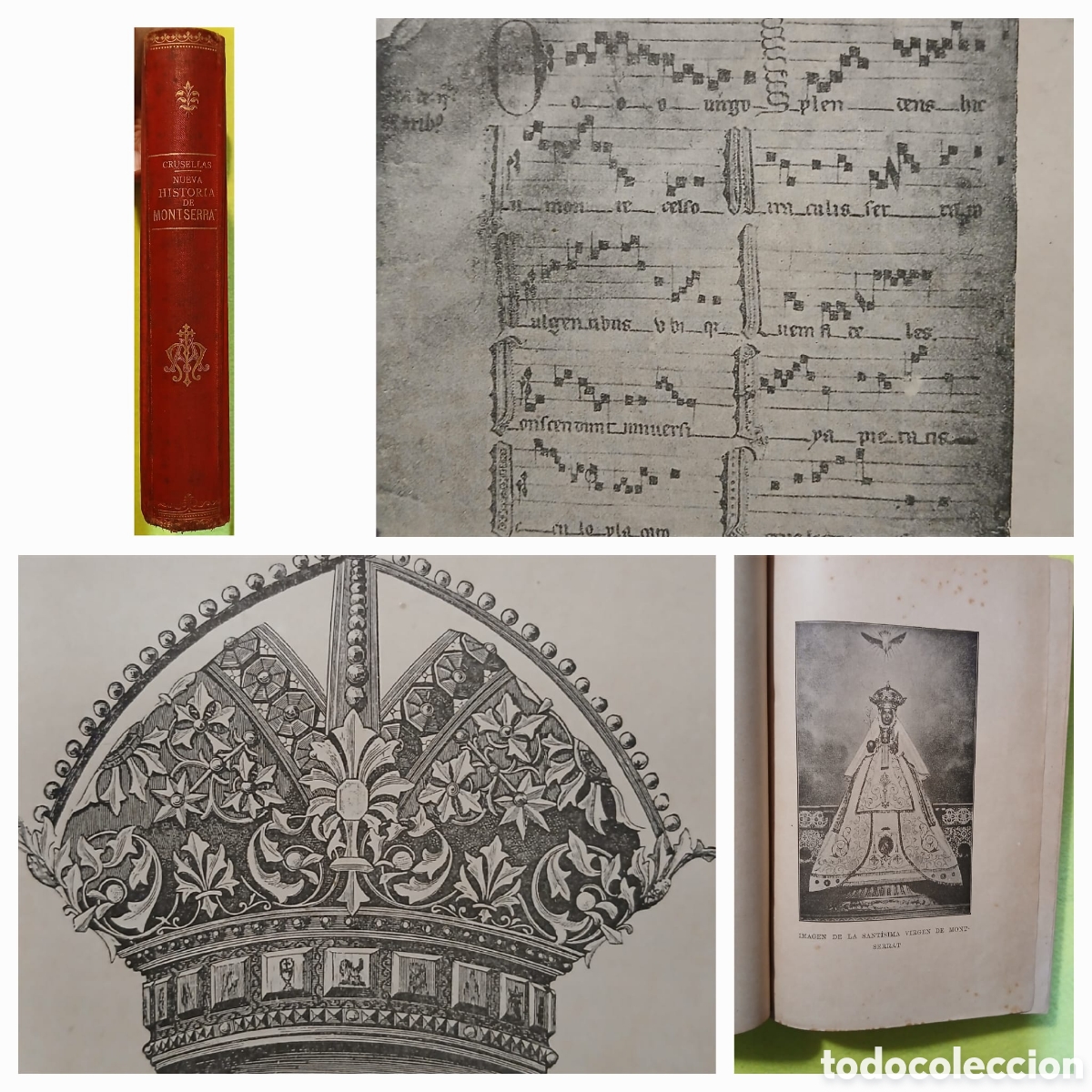 Libros antiguos: Nueva Historia de Montserrat - Foto 2