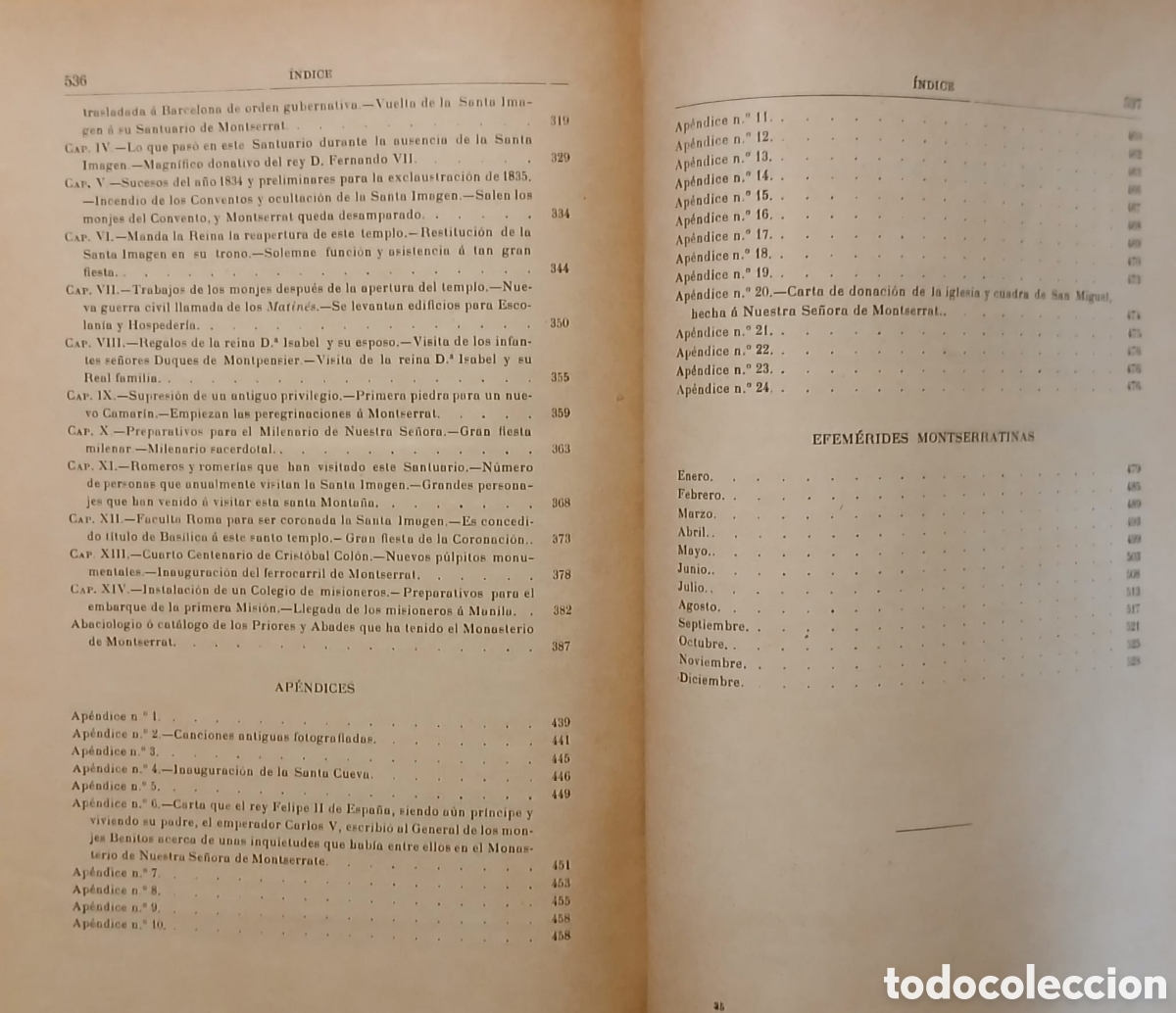 Libros antiguos: Nueva Historia de Montserrat - Foto 5