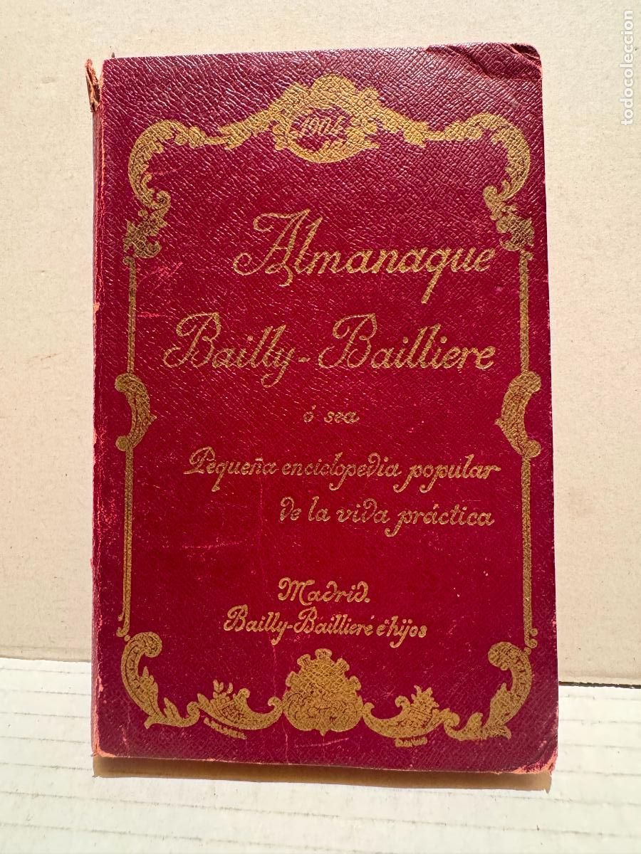 Libros antiguos: LIBRO ALMANAQUE BAILLY BAILLIERE 1904 - Foto 1