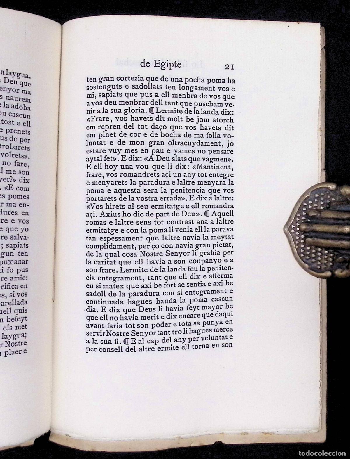 Libros antiguos: LO FILL DEL SENESCHAL DE EGIPTE. - Foto 3