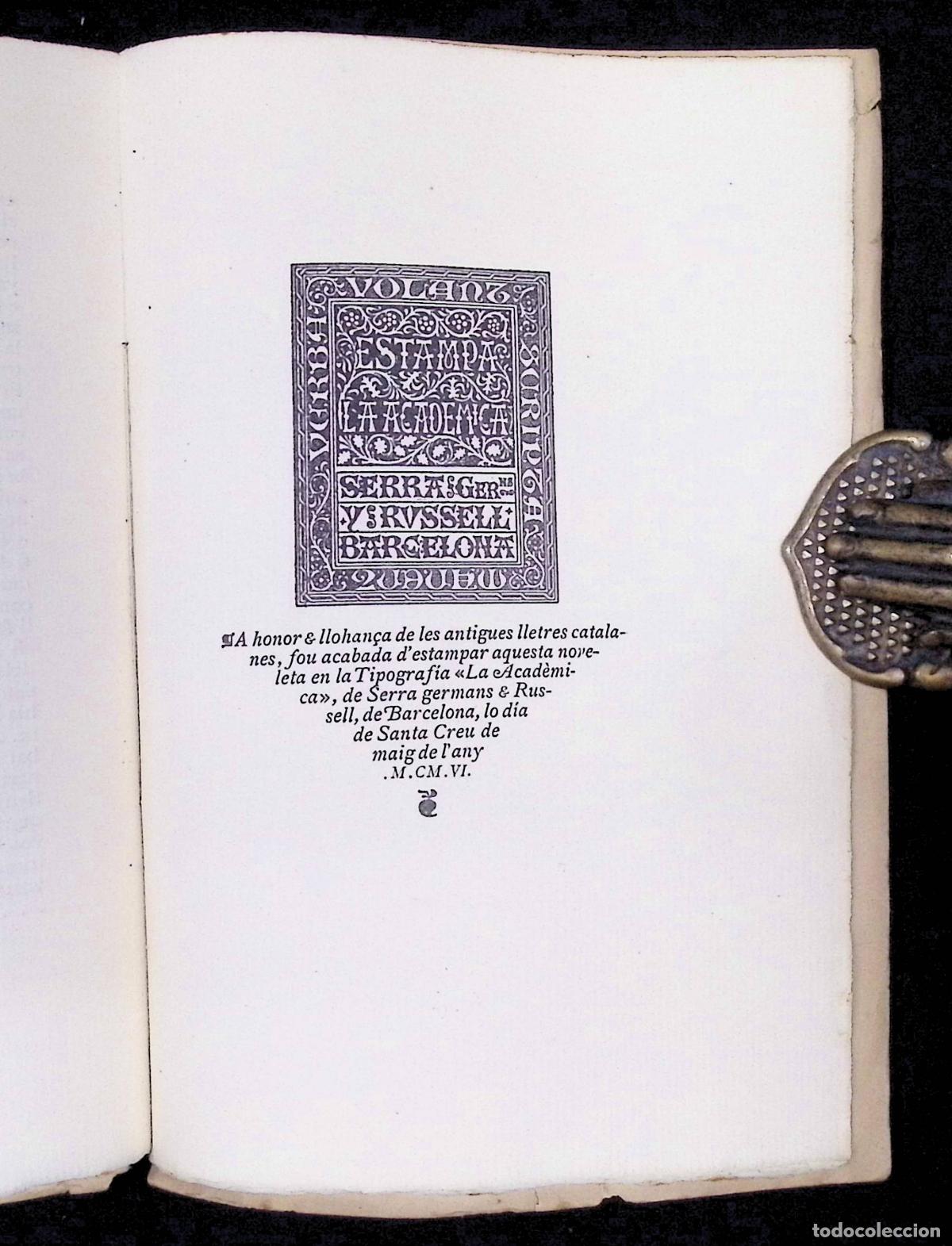 Libros antiguos: LO FILL DEL SENESCHAL DE EGIPTE. - Foto 4