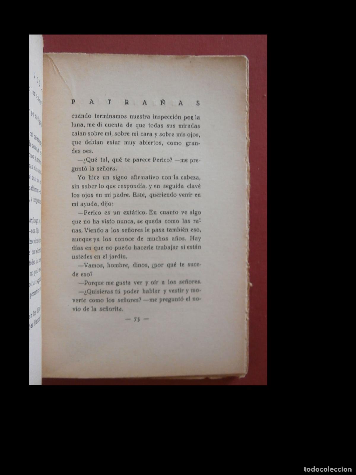 Libros antiguos: Patra&ntilde;as. (Cuentos). J. Moreno Villa - Foto 4