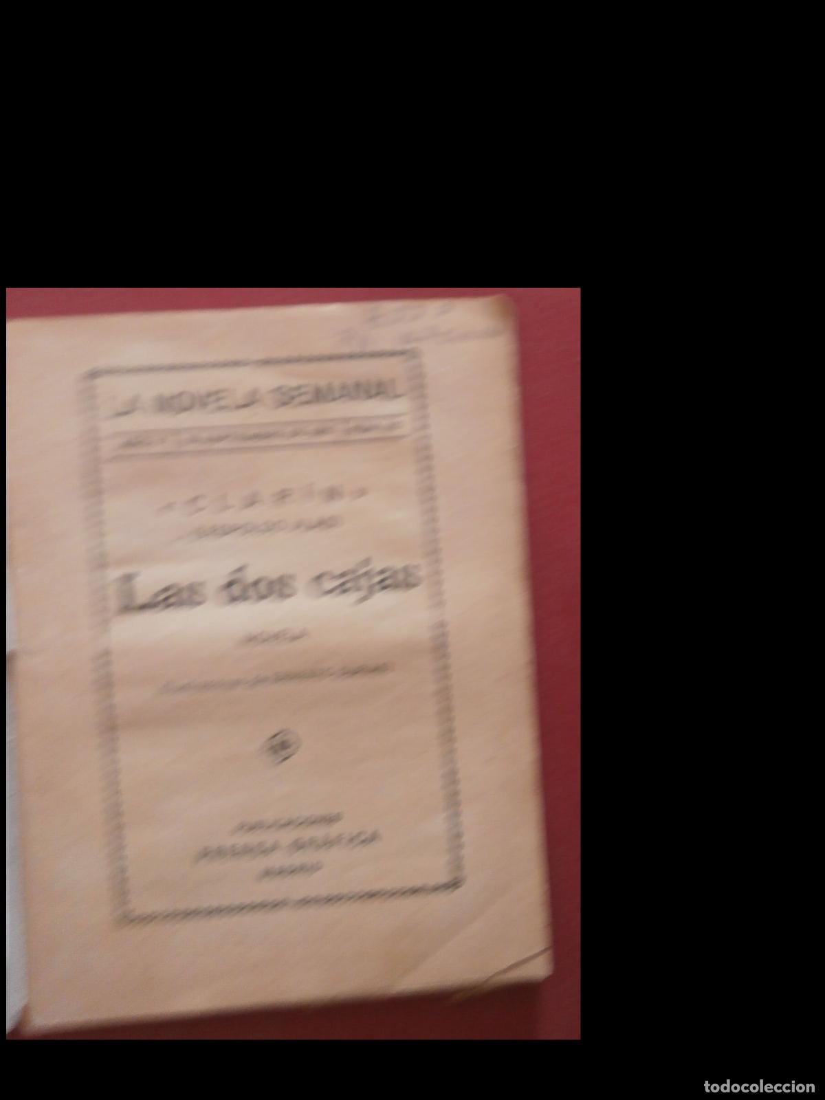 Libros antiguos: Las dos cajas. Leopoldo Alas &rdquo;Clar&iacute;n&rdquo; - Foto 6