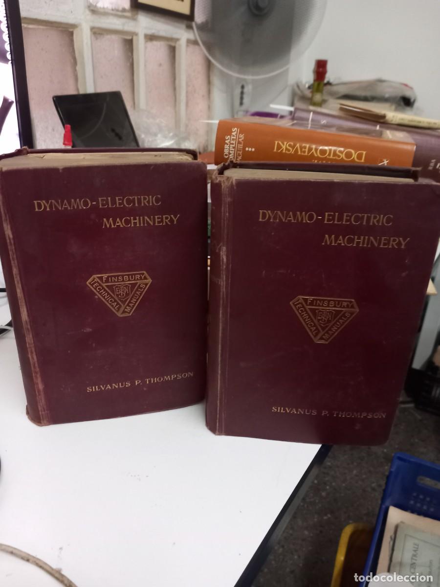 Libros antiguos: Dynamo-Electric Machinery. Thompson. Spon. - Foto 1
