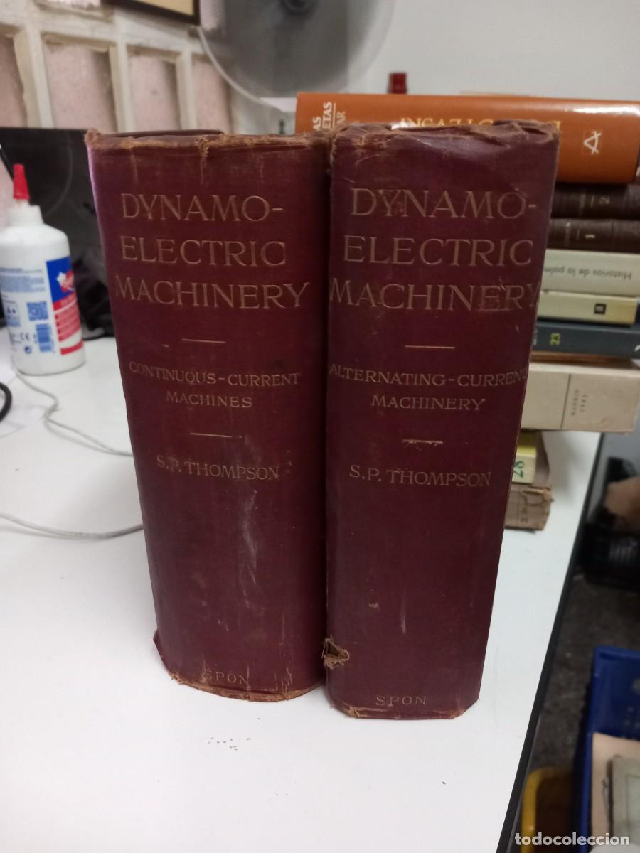 Libros antiguos: Dynamo-Electric Machinery. Thompson. Spon. - Foto 8