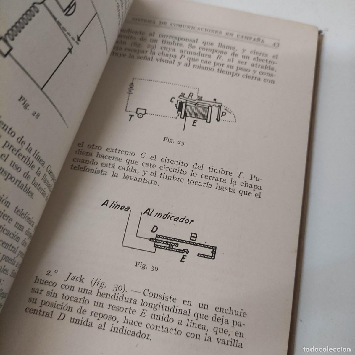 Libros antiguos: Sistema de comunicaciones en campa&ntilde;a - Foto 5