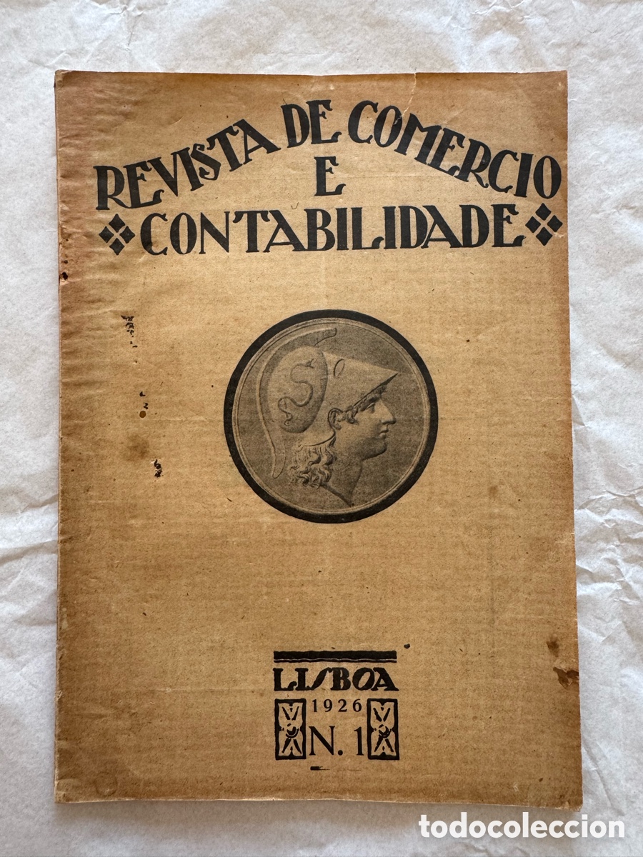 Libros antiguos: Fernando Pessoa - Revista de Com&eacute;rcio e Contabilidade - 1926 - Foto 2