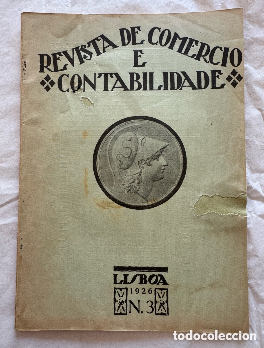 Libros antiguos: Fernando Pessoa - Revista de Com&eacute;rcio e Contabilidade - 1926 - Foto 6