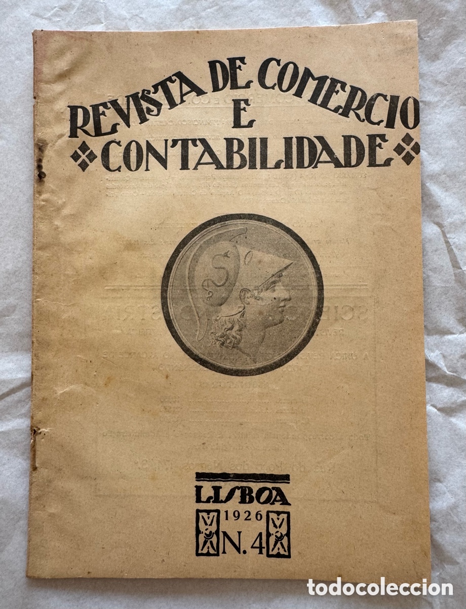Libros antiguos: Fernando Pessoa - Revista de Com&eacute;rcio e Contabilidade - 1926 - Foto 8