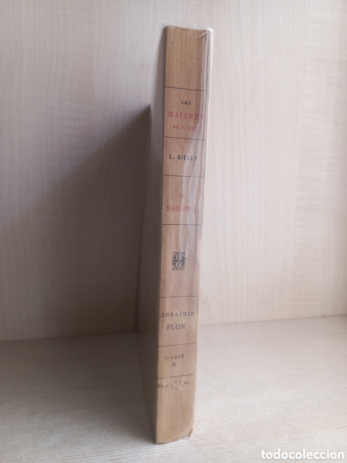 Libros antiguos: Le Sodoma. Giovan-Antonio Bazzi. Librairie Plon. - Foto 2