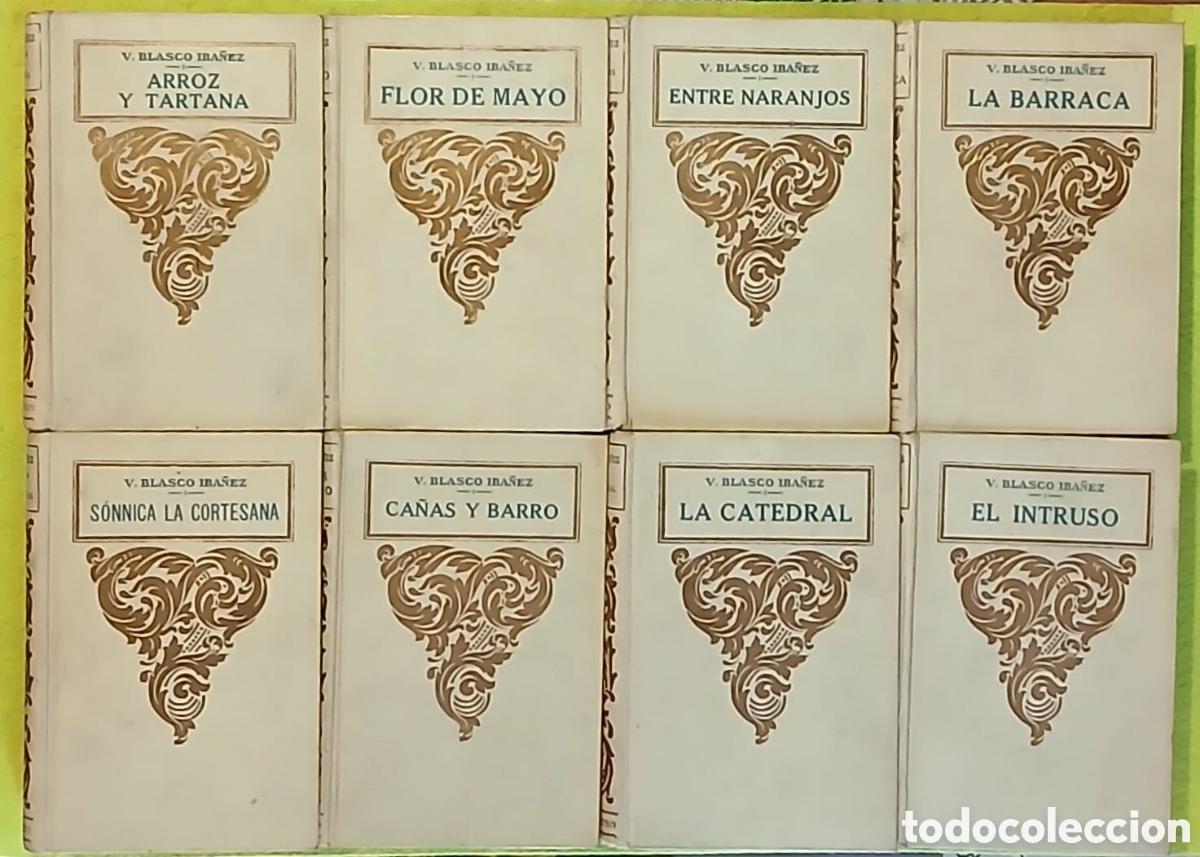 Libros antiguos: Vicente Blasco Ib&aacute;&ntilde;ez, obras - Foto 2