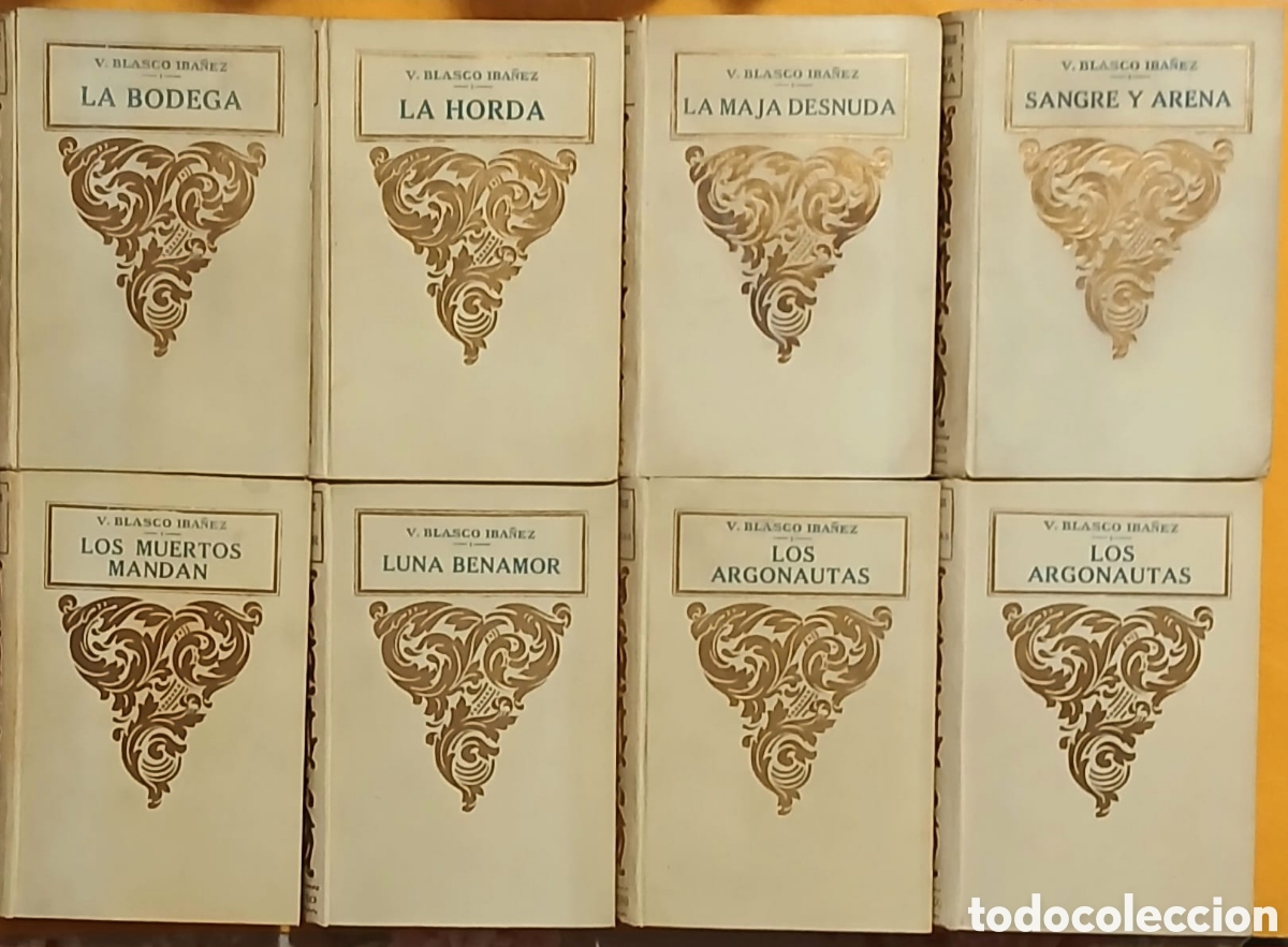 Libros antiguos: Vicente Blasco Ib&aacute;&ntilde;ez, obras - Foto 3