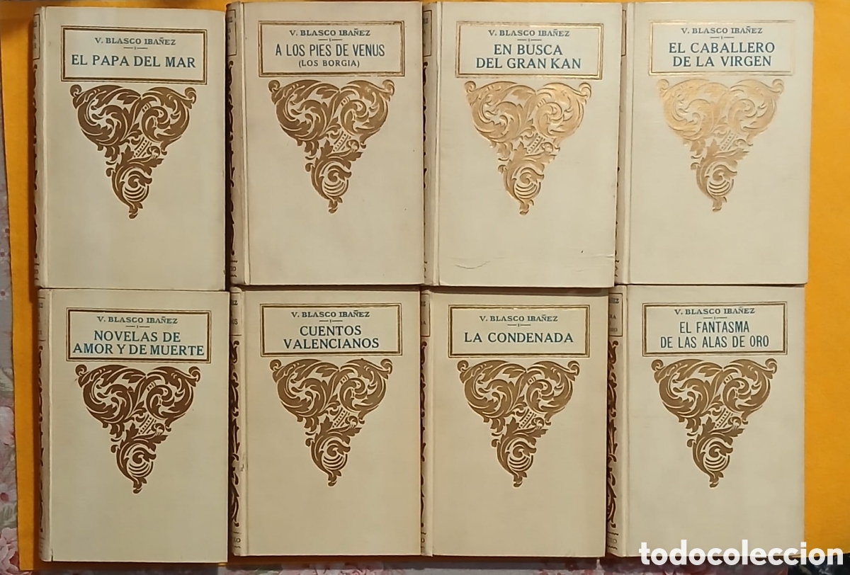 Libros antiguos: Vicente Blasco Ib&aacute;&ntilde;ez, obras - Foto 4