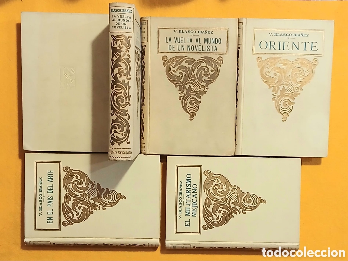 Libros antiguos: Vicente Blasco Ib&aacute;&ntilde;ez, obras - Foto 5