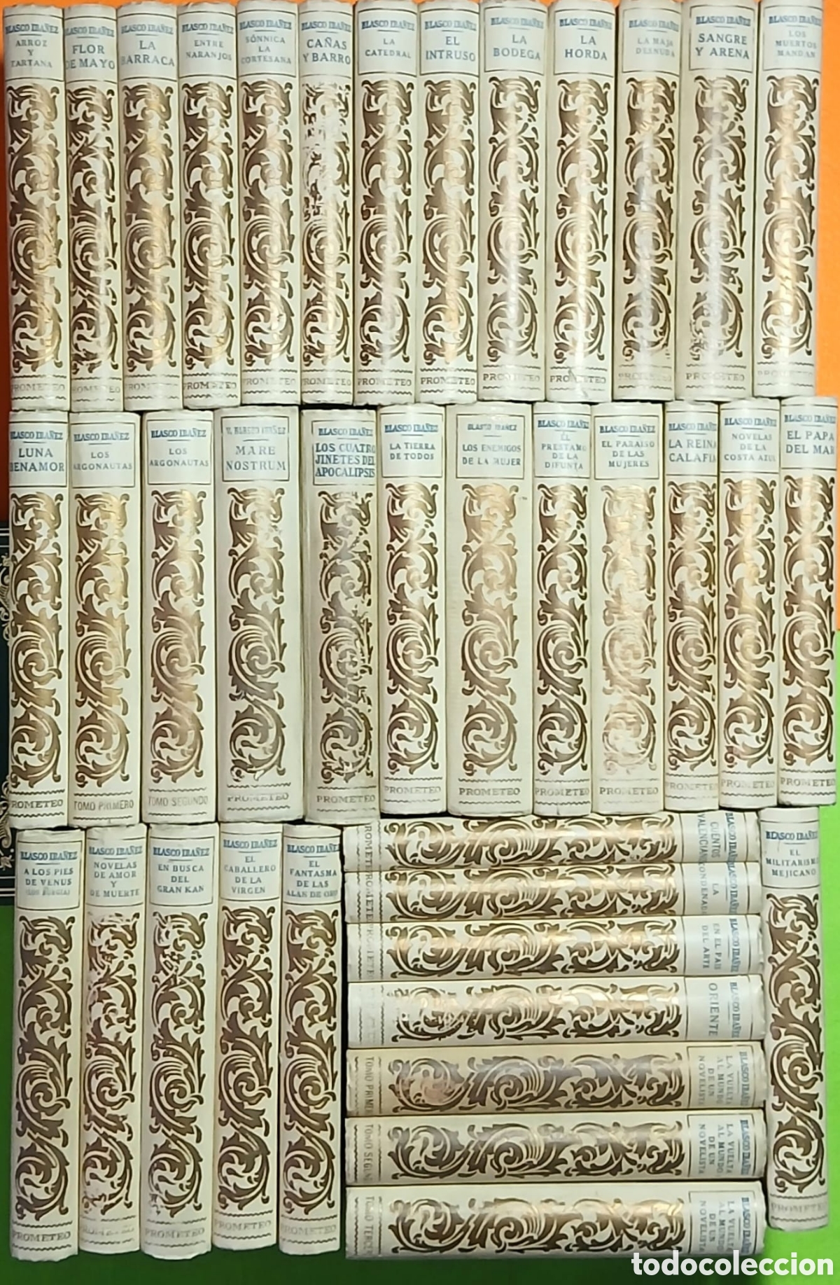 Libros antiguos: Vicente Blasco Ib&aacute;&ntilde;ez, obras - Foto 1