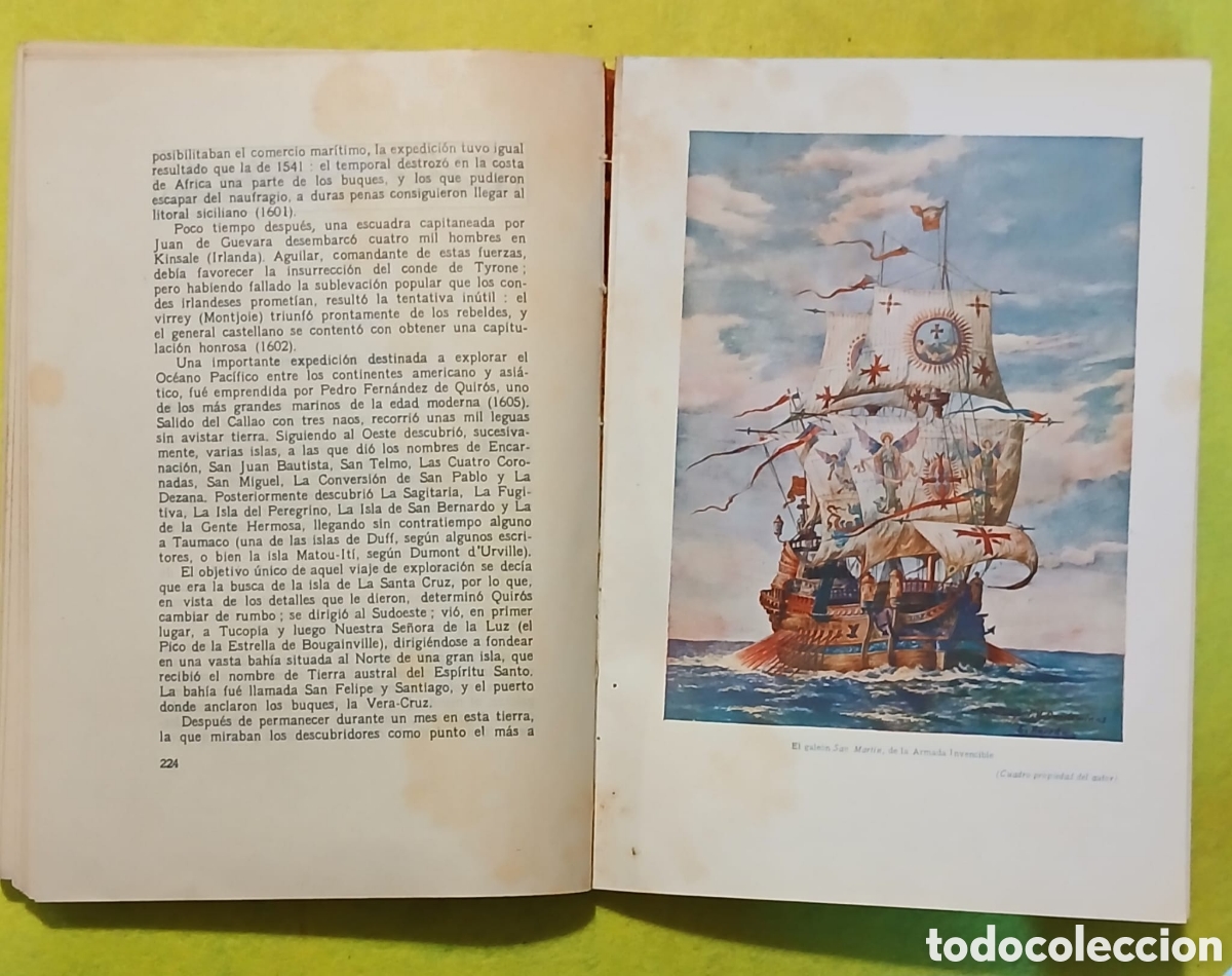 Libros antiguos: La Marina Militar Espa&ntilde;ola, Compendio-Hist&oacute;roco - Foto 5