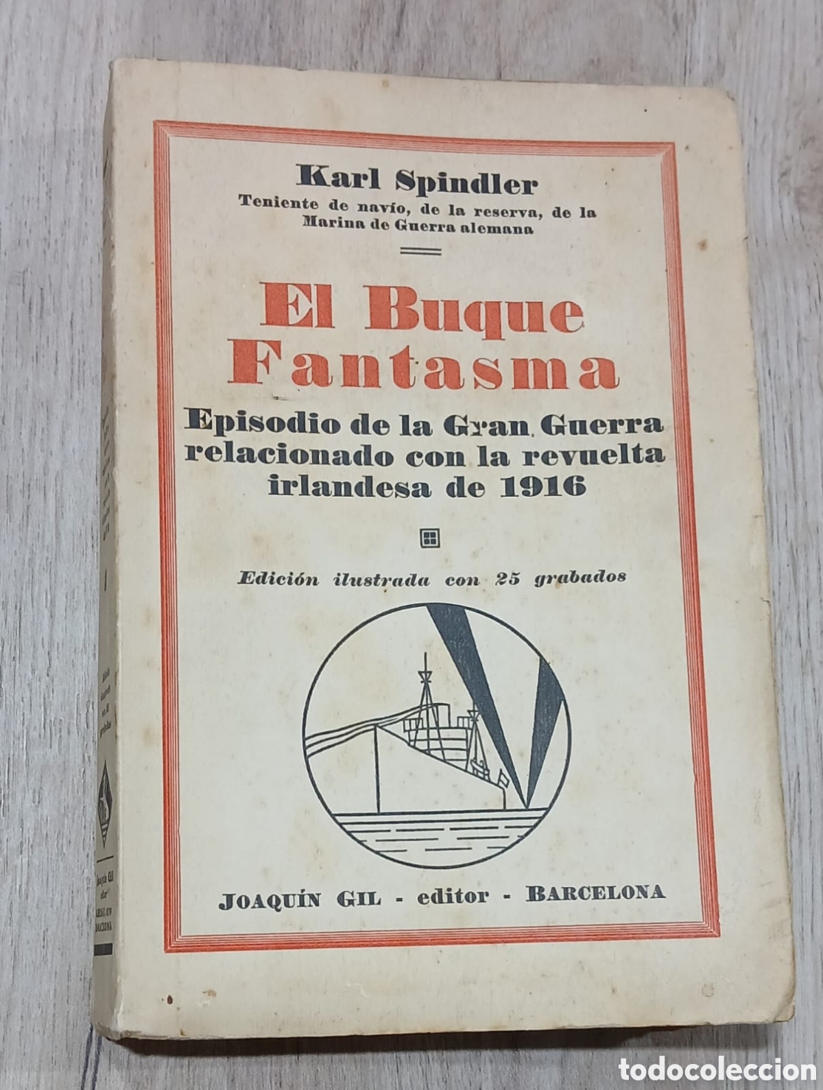 Libros antiguos: El Buque fantasma, Spindler - Foto 1