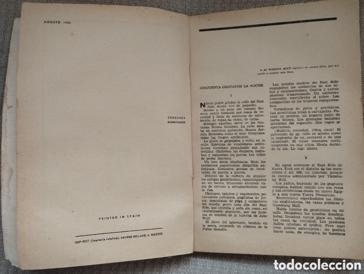 Libros antiguos: VIDA NUEVA -JUDIOS SIN DINERO - - Foto 4