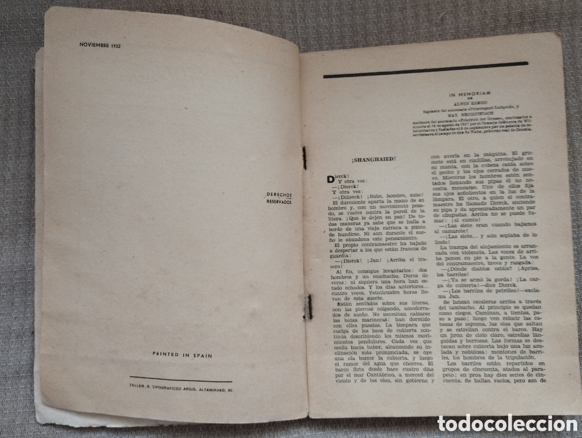 Libros antiguos: VIDA NUEVA -LIS COOLIES DEL KAISER - Foto 4