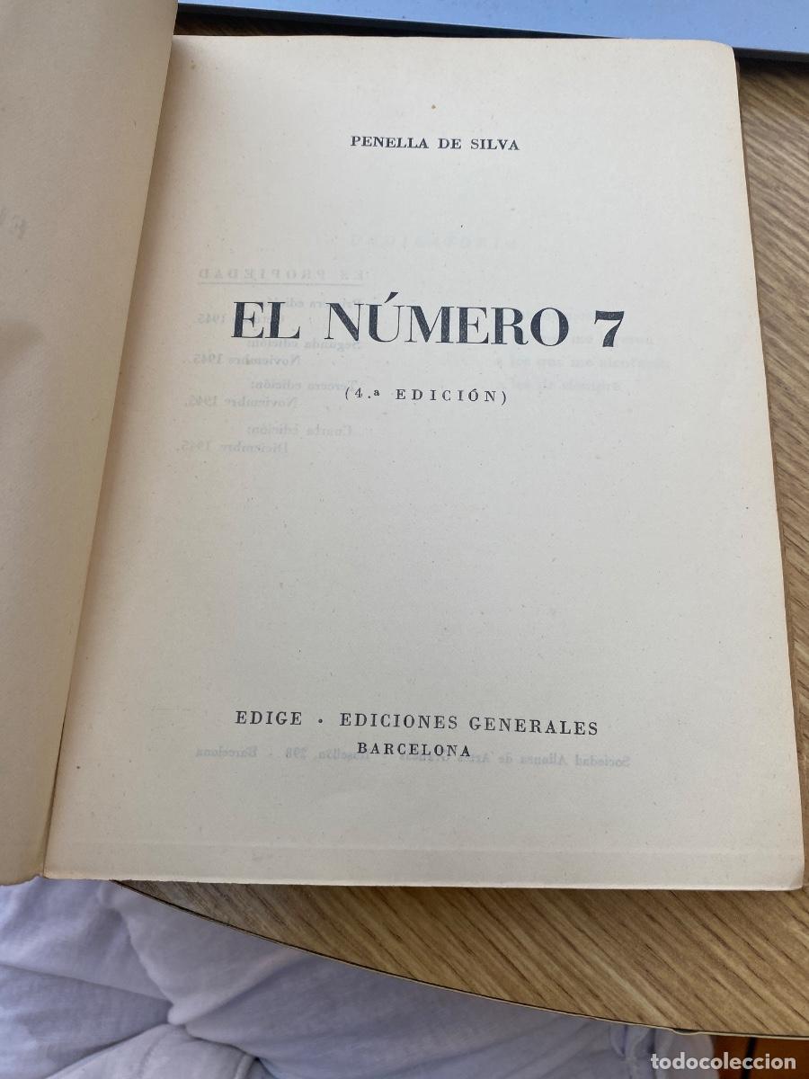Libros antiguos: El N&uacute;mero 7. Panella de Silva, 1945 Libro sobre Hitler. - Foto 2