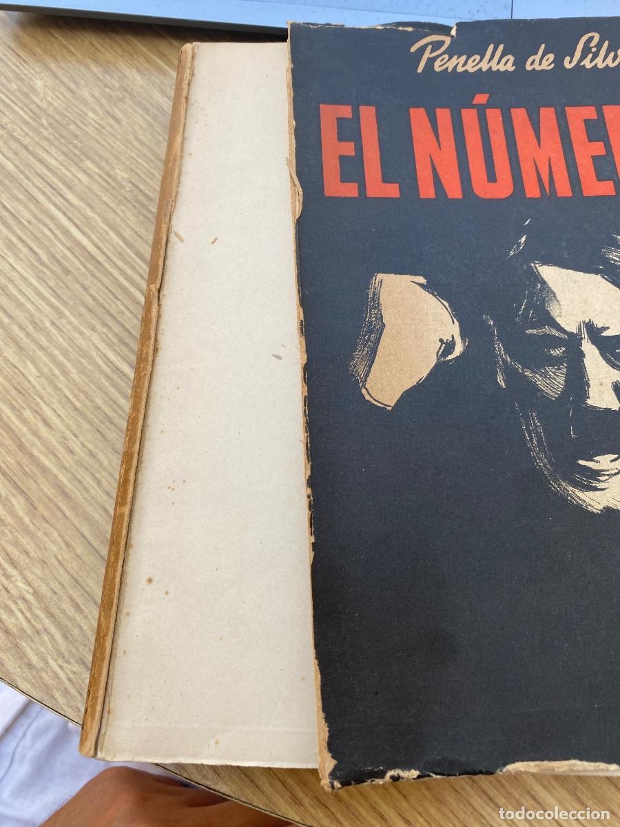 Libros antiguos: El N&uacute;mero 7. Panella de Silva, 1945 Libro sobre Hitler. - Foto 3