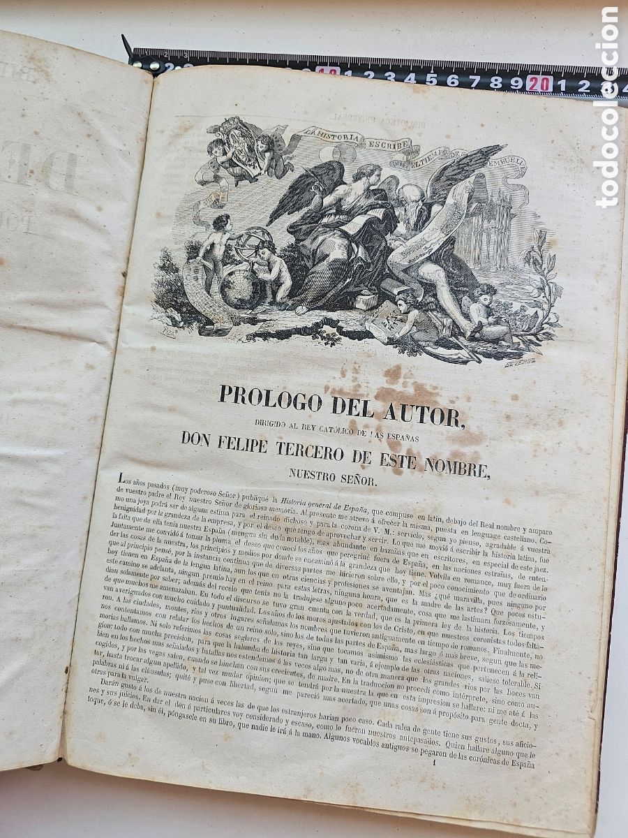 Libros antiguos: Libro Historia General de Espa&ntilde;a 1852. Tomo I - Foto 3