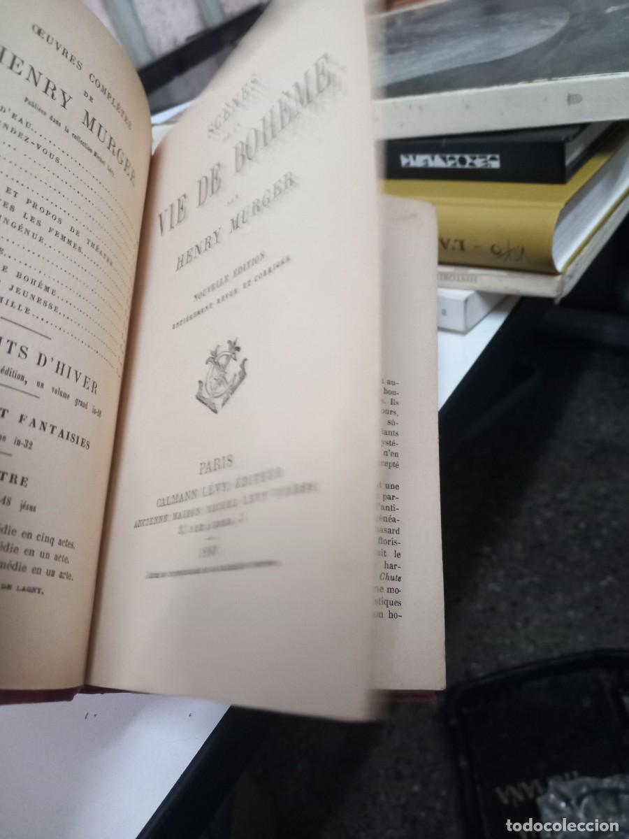 Libros antiguos: Scenes de la vie de boheme - MURGER, Henry - Foto 4