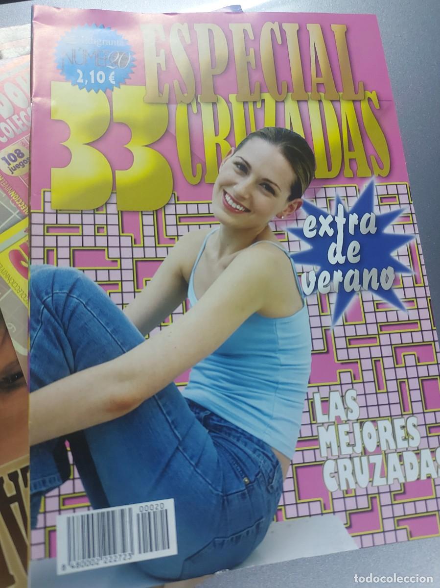 Libros antiguos: Lote de 10 pasatiempos variados a estrenar - Foto 4