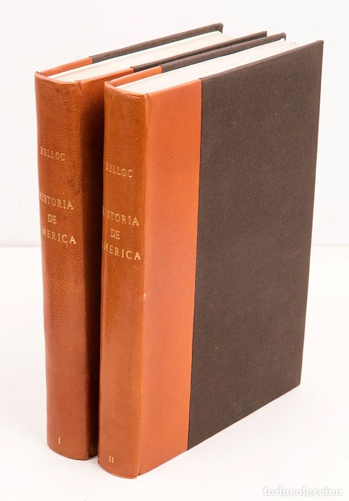 Libros antiguos: HISTORIA DE AM&Eacute;RICA - BELLOC - 1844-45 - Foto 2